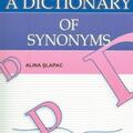 Copertă produs A dictionary of synonyms - gallery small 