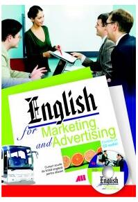 Copertă produs English for marketing and advertising. CD inclus