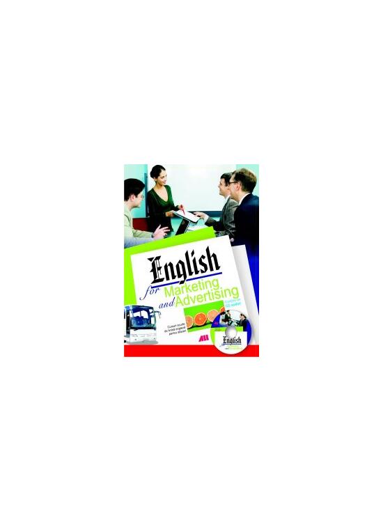 Copertă produs English for marketing and advertising. CD inclus - gallery big 1