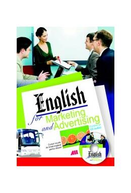 Copertă produs English for marketing and advertising. CD inclus