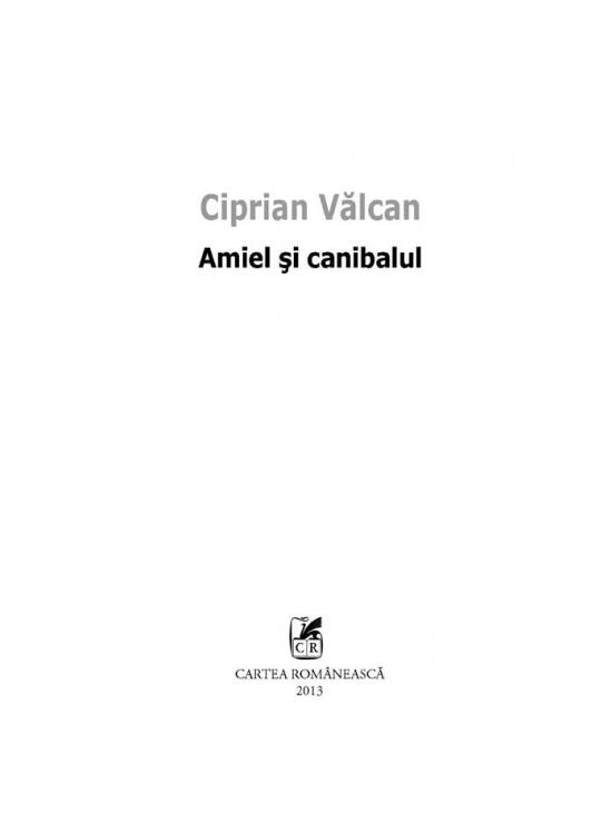 Copertă produs Amiel şi canibalul - gallery big 5