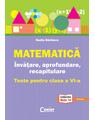Copertă produs Matematică. &Icirc;nvăţare, aprofundare, recapitulare. teste pentru clasa a VI-a - thumb 1