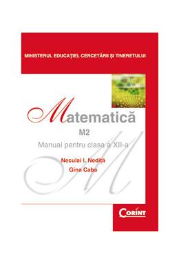 Copertă produs Matematică M2. Manual pentru clasa a XII-a