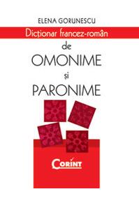 Copertă produs Dicţionar francez-român de omonime şi paronime