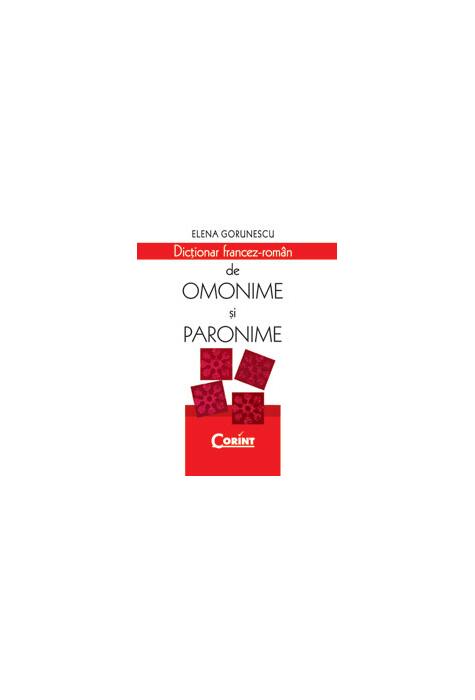 Copertă produs Dicţionar francez-rom&acirc;n de omonime şi paronime