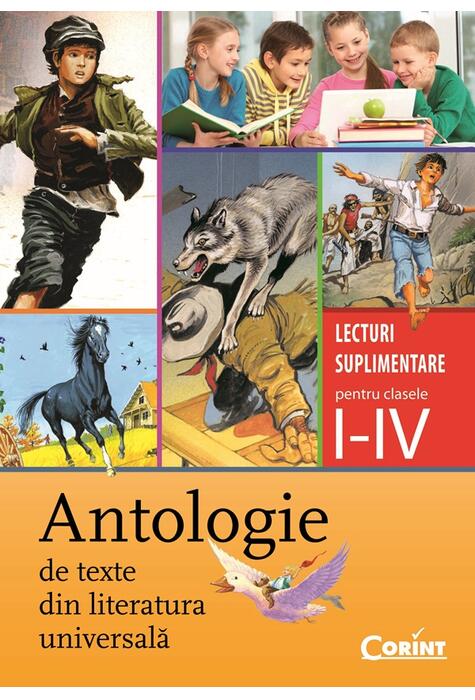Copertă produs Antologie de texte din literatura universală