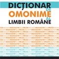 Copertă produs Dicţionar de omonime al limbii rom&acirc;ne - gallery small 