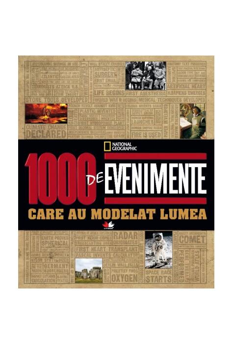 Copertă produs 1000 de evenimente care au modelat lumea