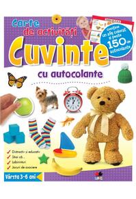 Copertă produs Cuvinte. Carte de activităţi cu autocolante