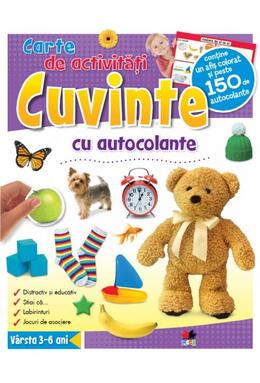 Copertă produs Cuvinte. Carte de activităţi cu autocolante