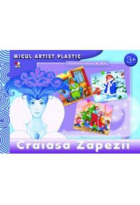 Copertă produs Crăiasa Zăpezii. Activităţi 3-5 ani. Micul artist plastic