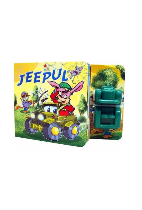 Copertă produs Jeepul (Carte cu jucărie)