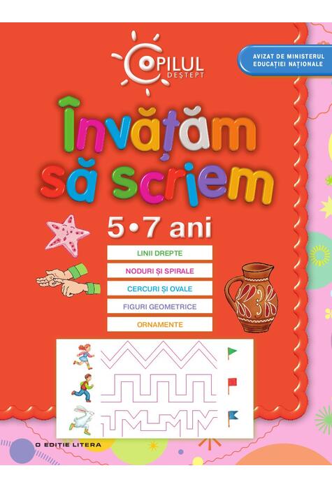 Copertă produs &Icirc;nvăţăm să scriem &ndash; 5-7 ani