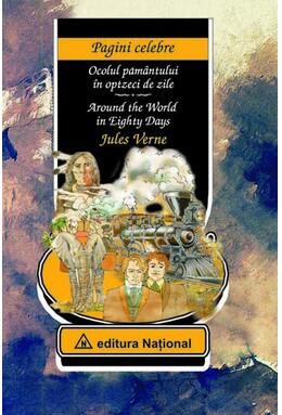 Copertă produs Ocolul pământului în optzeci de zile / Around the World in Eighty Days
