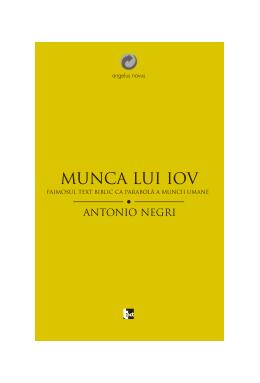 Copertă produs Munca lui Iov. Faimosul text biblic ca parabolă a muncii umane
