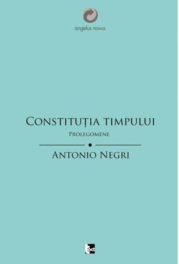Copertă produs Constituţia Timpului. Prolegomene
