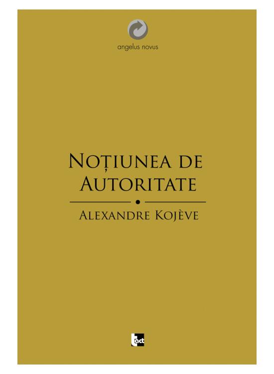 Copertă produs Noţiunea de autoritate - gallery big 1