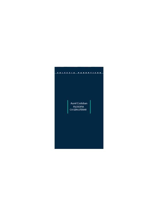 Copertă produs Filosofia ca gen literar - gallery big 1