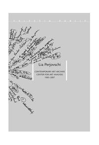 Copertă produs Contemporary Art Archive: Centre for Art Analysis 1985-2007. Carte de artist