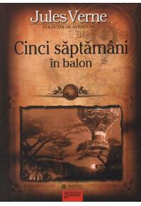 Copertă produs Cinci săptămâni în balon