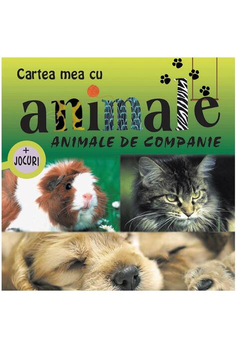 Copertă produs Animale de companie. Cartea mea cu animale (+ jocuri)