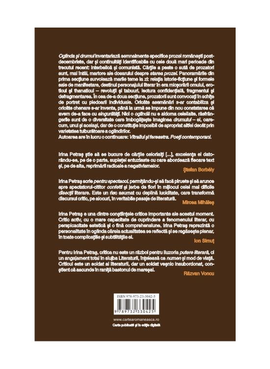 Copertă produs Oglinda şi drumul. Prozatori contemporani - gallery big 2