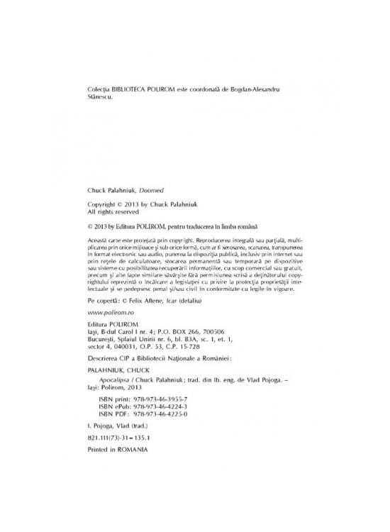 Copertă produs Apocalipsa - gallery big 3