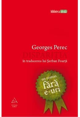 Copertă produs Dispariţia