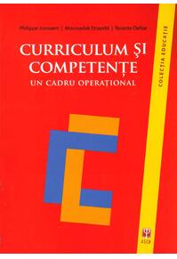 Copertă produs Curriculum şi competenţe. Un cadru operaţional