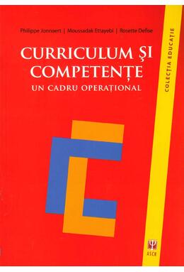 Copertă produs Curriculum şi competenţe. Un cadru operaţional