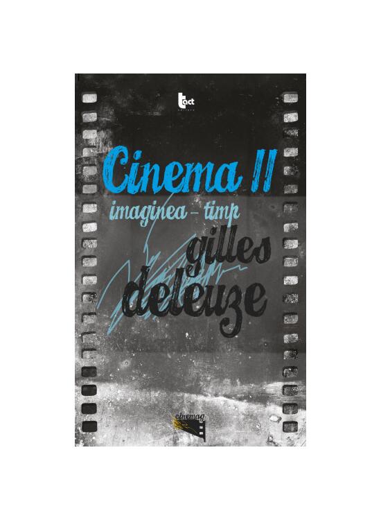Copertă produs CINEMA 2. Imaginea-timp - gallery big 1