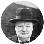 Fotografie autor Winston Churchill
