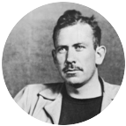 Fotografie autor John Steinbeck