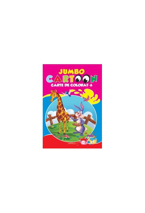 Copertă produs Jumbo Cartoon - carte de colorat 6