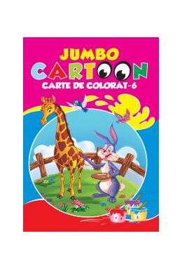 Copertă produs Jumbo Cartoon - carte de colorat 6