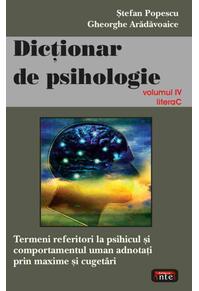 Copertă produs Dicţionar de psihologie (Vol. IV)
