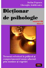 Copertă produs Dicţionar de psihologie (Vol. VIII)