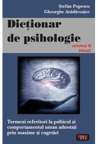 Copertă produs Dicţionar de psihologie (Vol. 3)