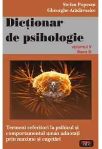 Copertă produs Dicţionar de psihologie (Vol. V)