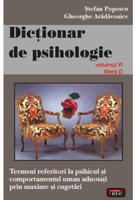 Copertă produs Dicţionar de psihologie (Vol. VI)