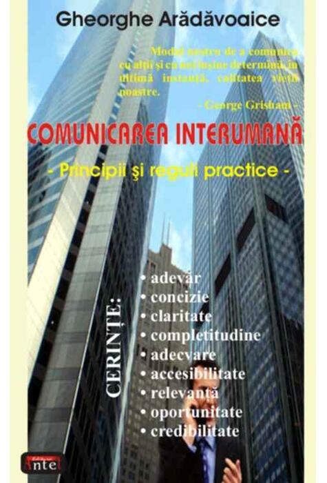 Copertă produs Comunicarea interumană