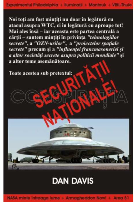 Copertă produs Securitatea naţională. Conspiraţia