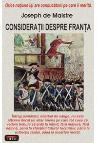Copertă produs Consideraţii despre Franţa