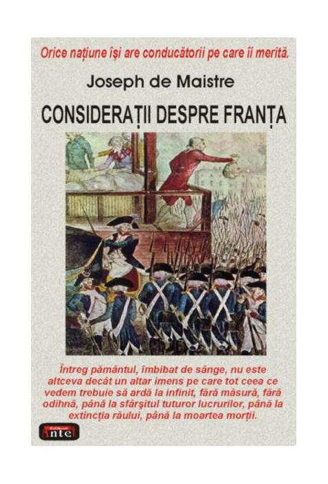 Copertă produs Consideraţii despre Franţa