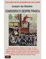 Copertă produs Consideraţii despre Franţa - thumb 1