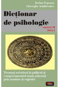 Copertă produs Dicţionar de psihologie (Vol. VII)