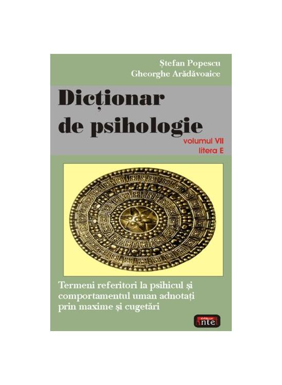 Copertă produs Dicţionar de psihologie (Vol. VII) - gallery big 1