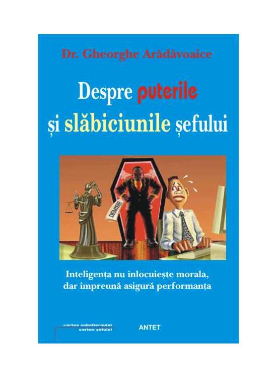 Copertă produs Despre puterile și slăbiciunile șefului - gallery big 1