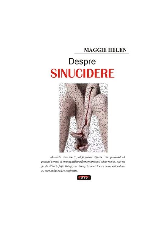 Copertă produs Despre sinucidere - gallery big 1