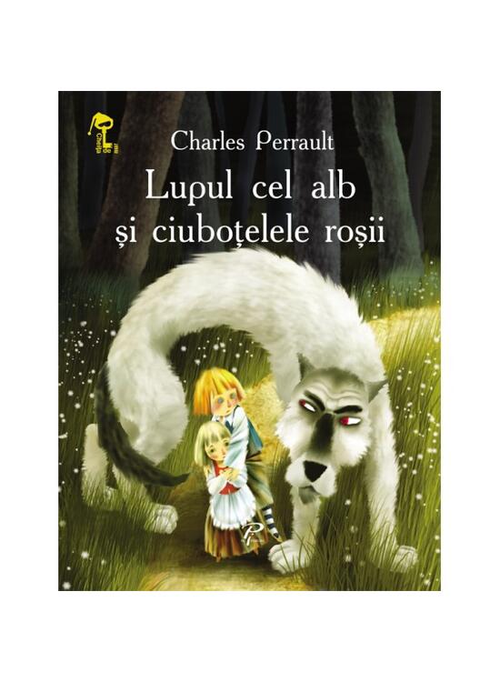 Copertă produs Lupul cel alb şi ciuboţelele roşii. Cheița de aur - gallery big 1